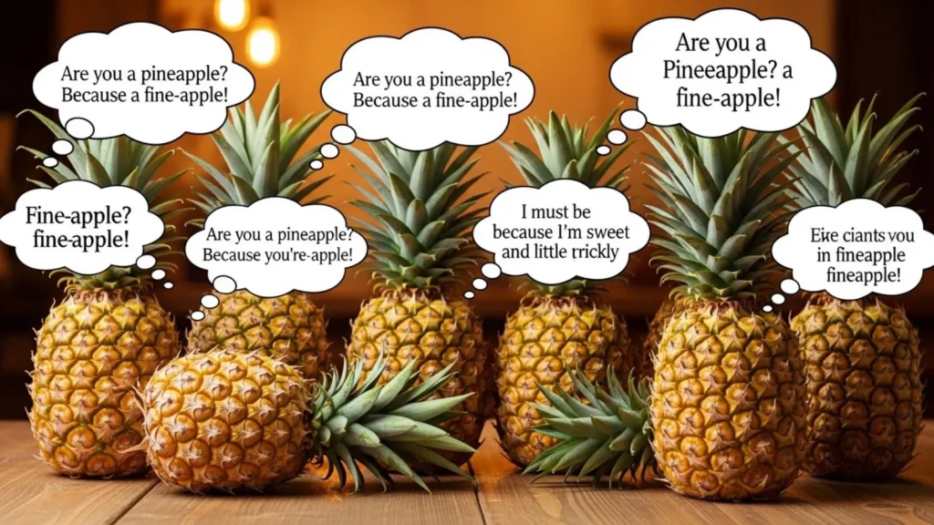 Funny / Entertaining Fineapple Pick Up Line Examples