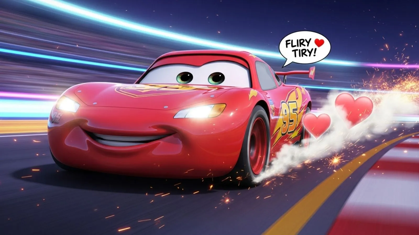 Lightning Mcqueen Pick Up Line