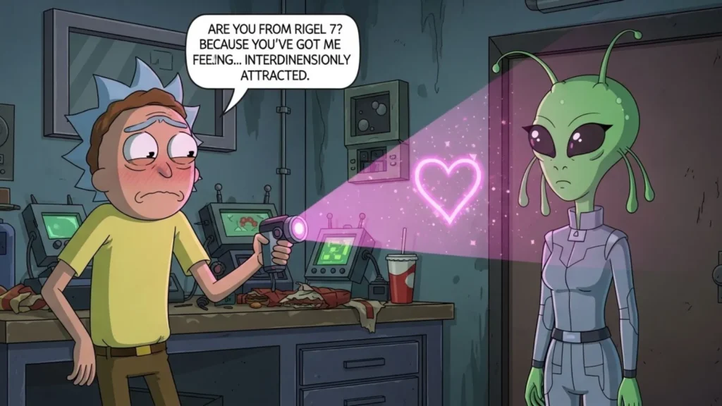 Makes a Morty Pick Up Line So Effective