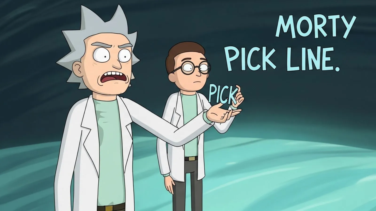 Morty Pick Up Line