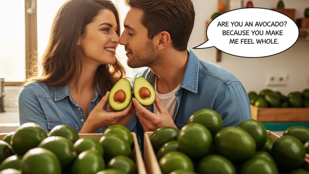 Romantic Avocado Pick Up Lines