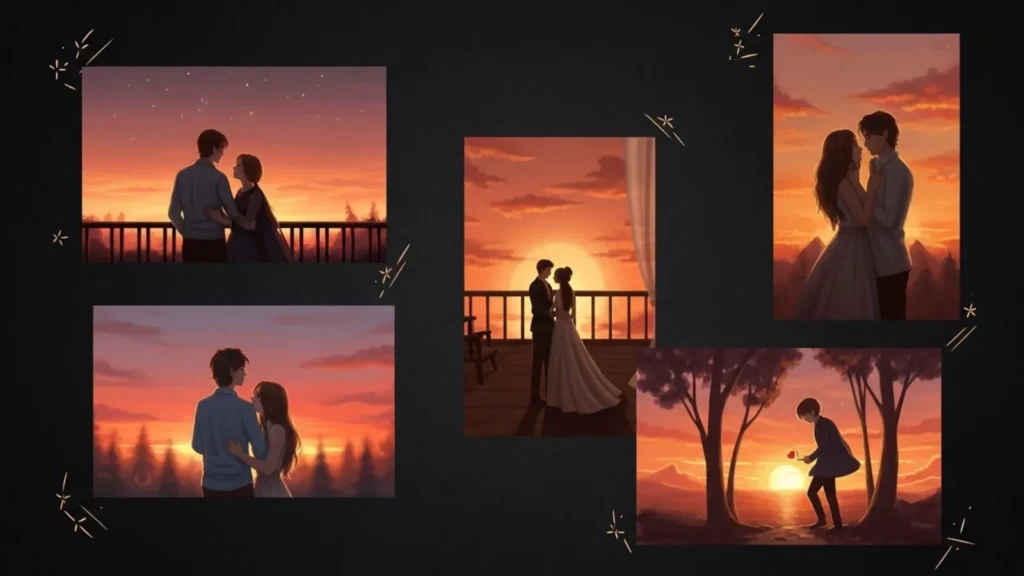 Romantic Sunset Pick Up Line Ideas