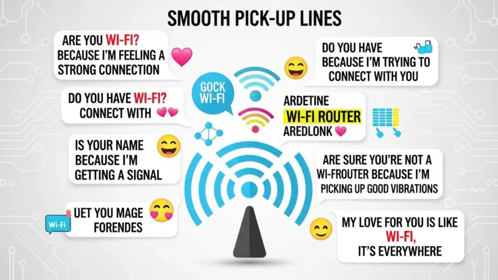 Smooth Are You WiFi Pick Up Lines