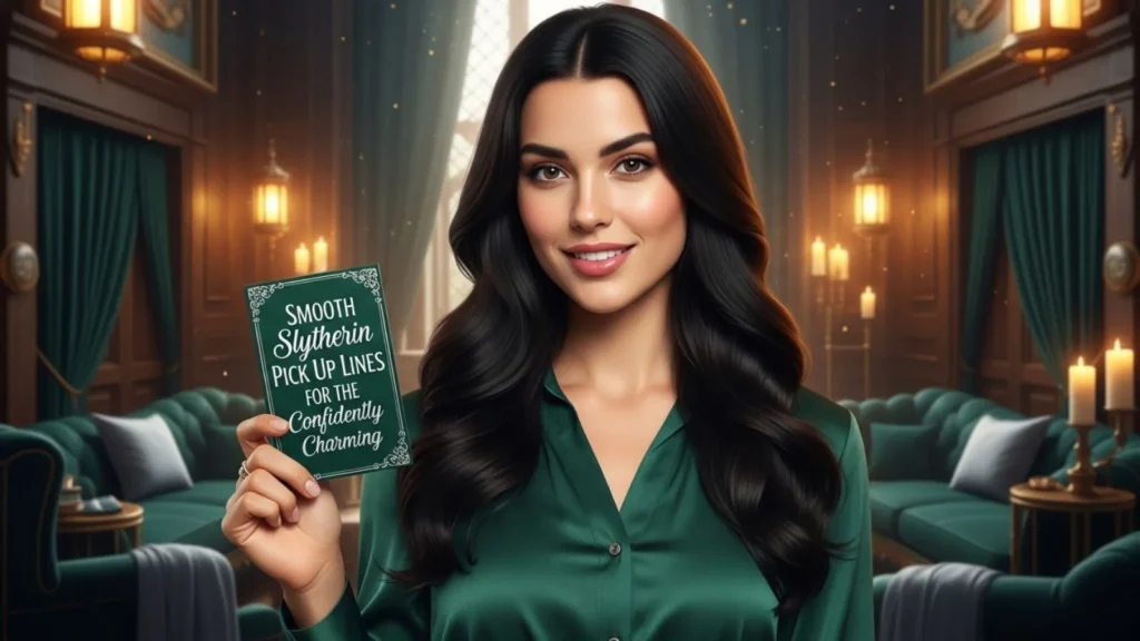 Smooth Slytherin Pick Up Lines for the Confidently Charming