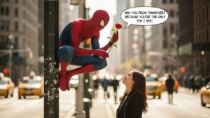 Spider Man Pick Up Line