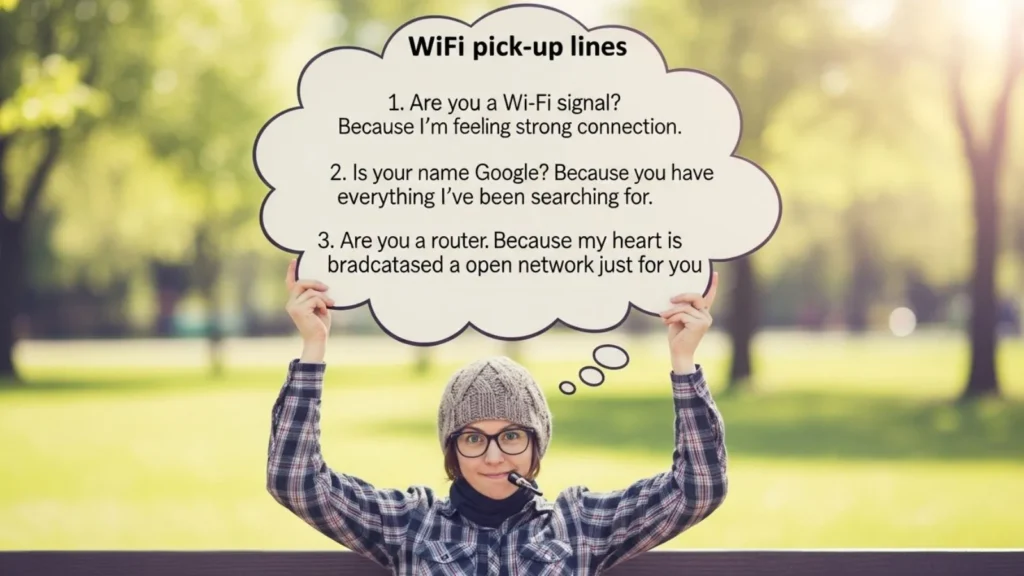 What Are Your WiFi Pick Up Lines