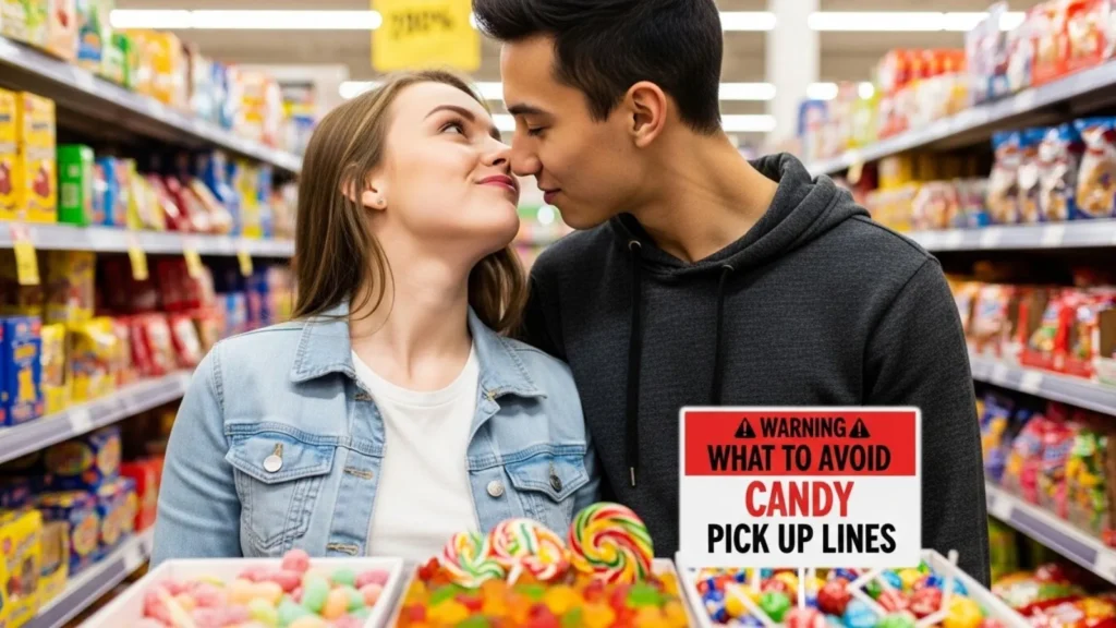 What to Avoid with Candy Pick Up Lines