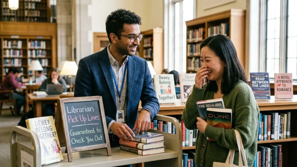 Advanced Smooth Librarian Pick Up Lines