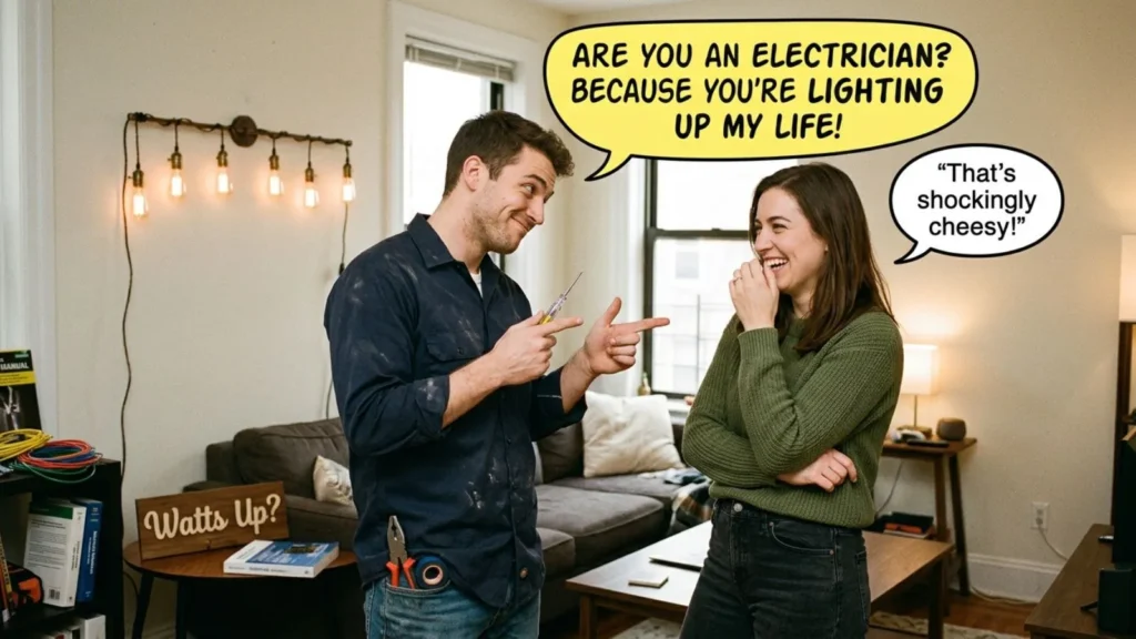 Best Are You an Electrician Pick Up Line