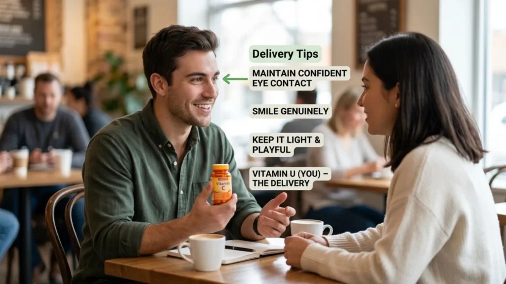 Best Vitamin U Pick Up Line Practices and Delivery Tips