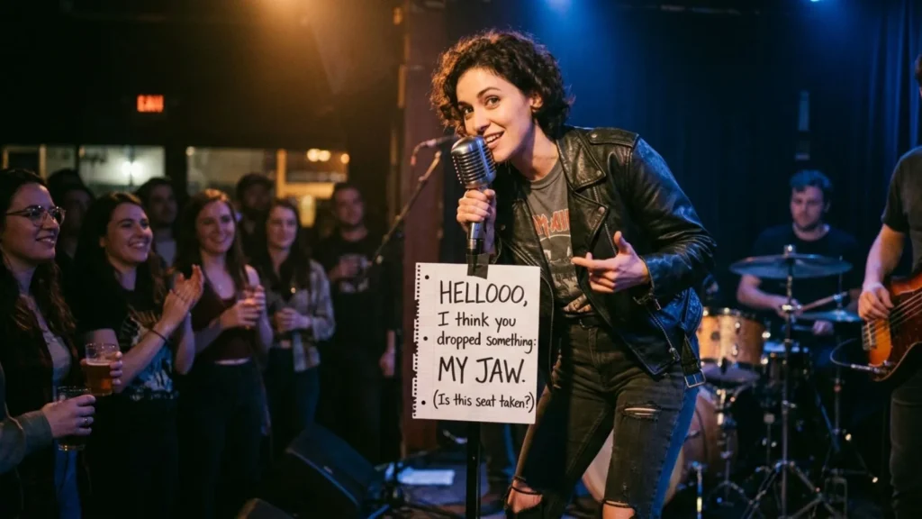 Bold and Confident Pick Up Line Song Lyrics