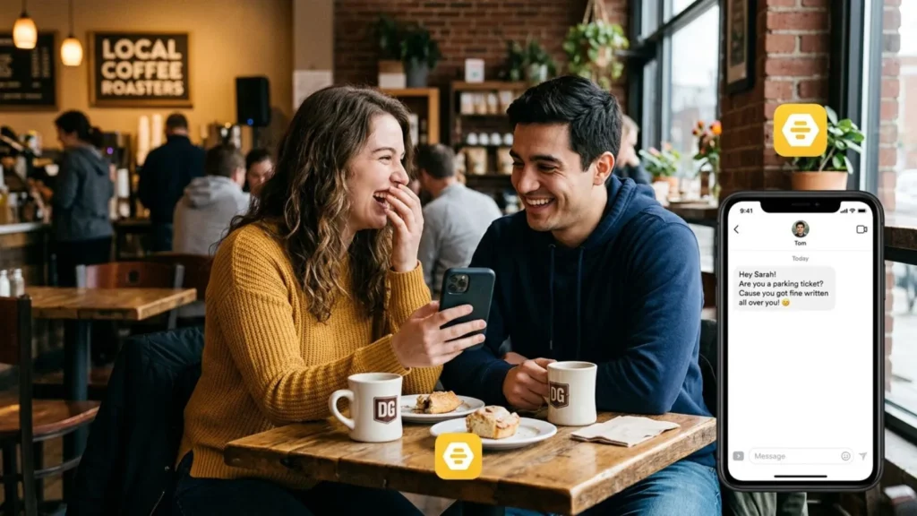 Cheesy and Playful Bumble Pick Up Lines 