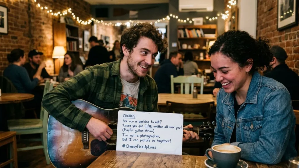 Cheesy and Playful Pick Up Line Song Lyrics