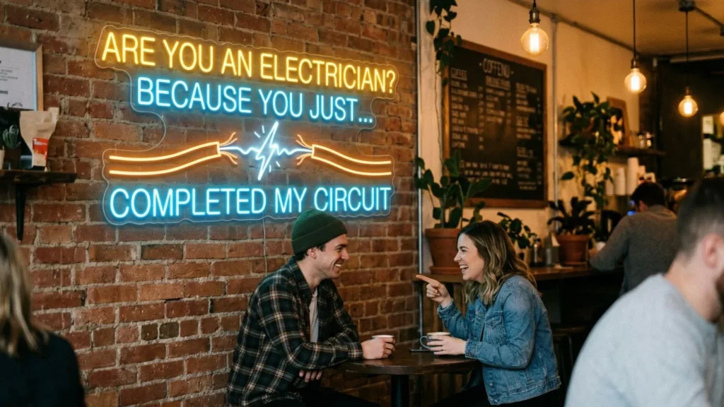 Clever and Unique Are You an Electrician Pick Up Line