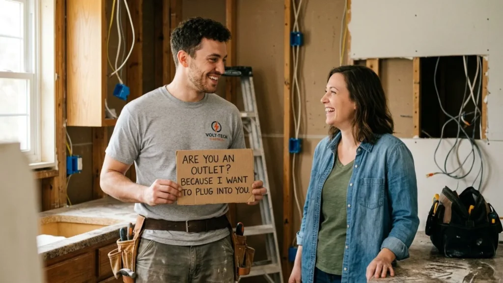 Clever Electrician Pick Up Lines