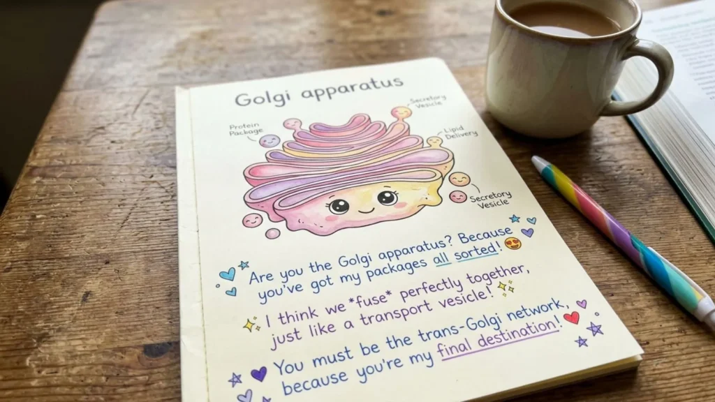 Cute and Charming Golgi Apparatus Pick Up Lines