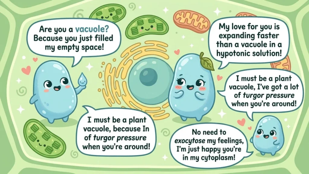 Cute and Charming Vacuole Pick Up Lines