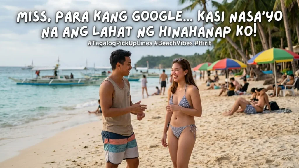 Flirty and Engaging Pick Up Line Tagalog Killing