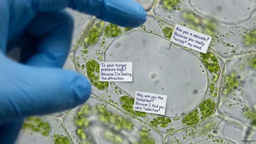 Flirty and Engaging Vacuole Pick Up Lines Lines
