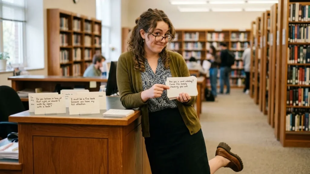 Flirty Librarian Pick Up Lines 