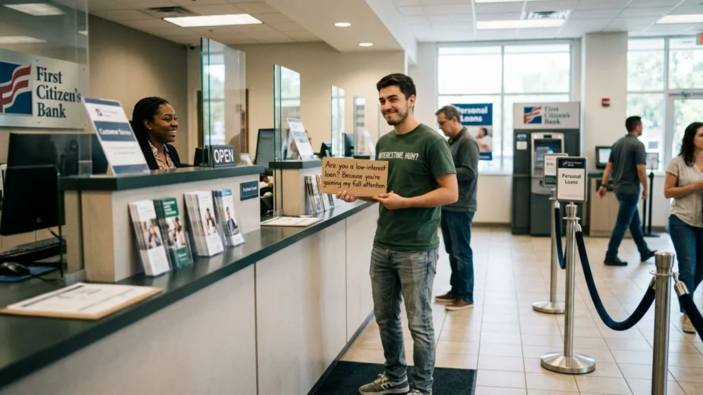 Funny Bank Loan Pick Up Lines