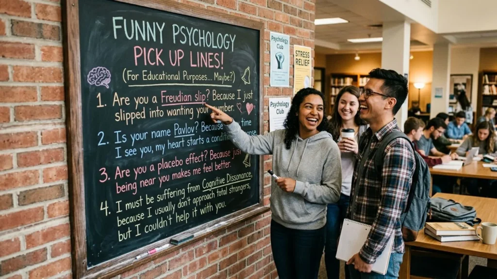Funny Psychology Pick Up Lines: Lines