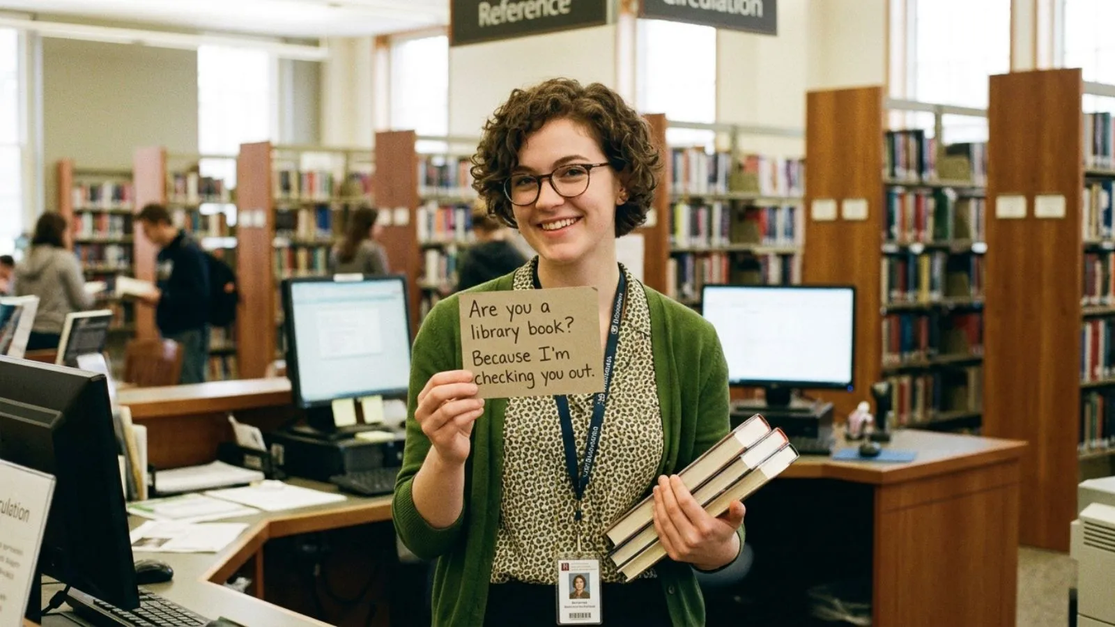 Librarian Pick Up Line