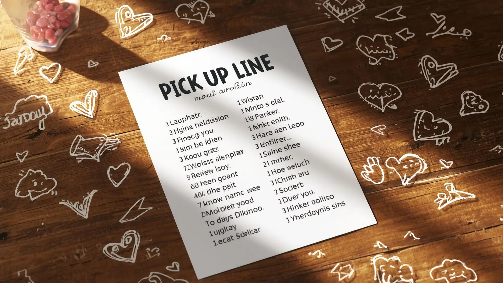 Pick Up Line List