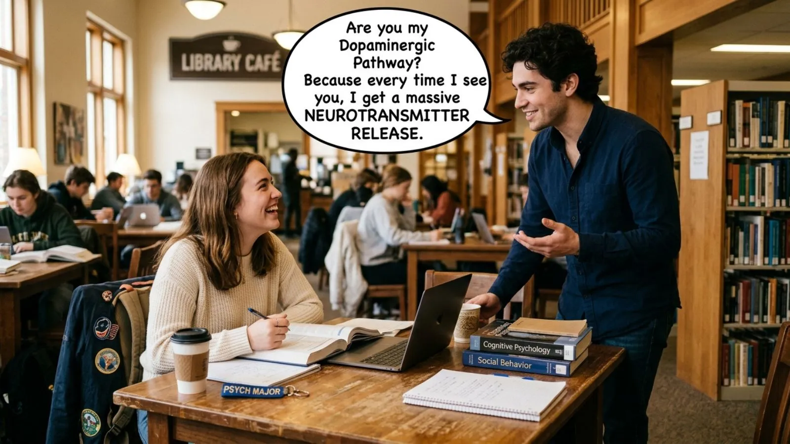 Psychology Pick Up Line