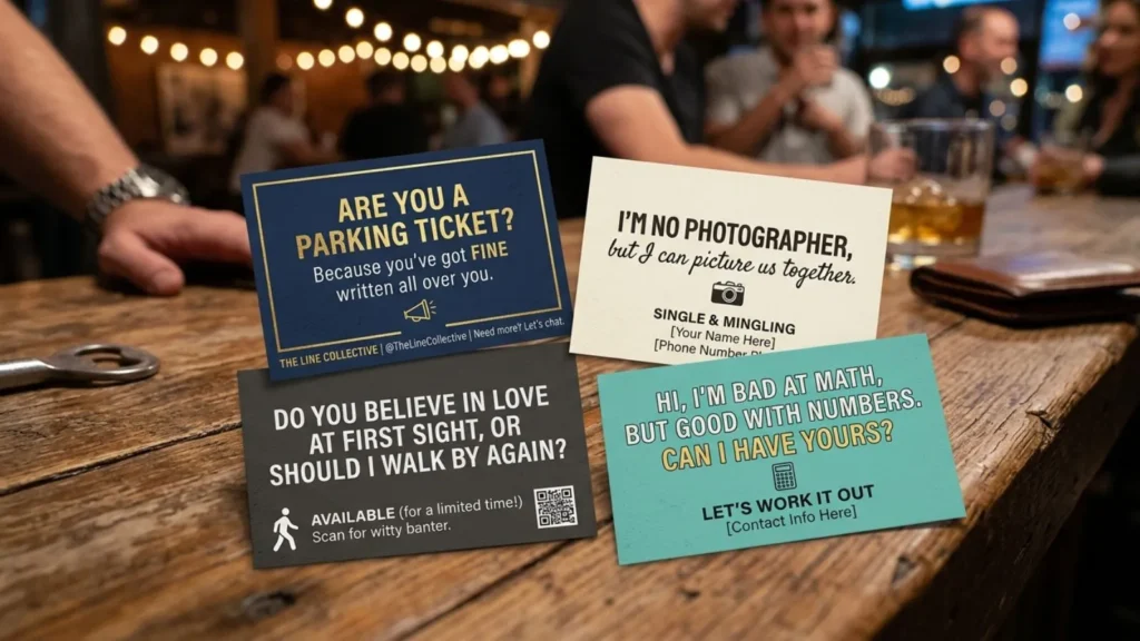 What Are Pick Up Line Business Cards