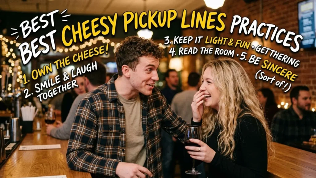Best Cheesy Pickup Lines Practices
