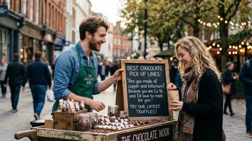 Best Chocolate Pick Up Lines