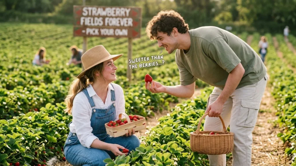 Best Strawberry Pick Up Lines