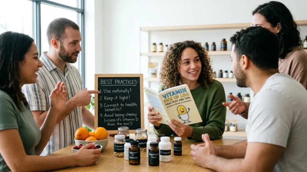 Best Vitamin Pick Up Line Practices and Tips
