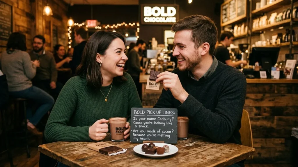Bold Chocolate Pick Up Lines