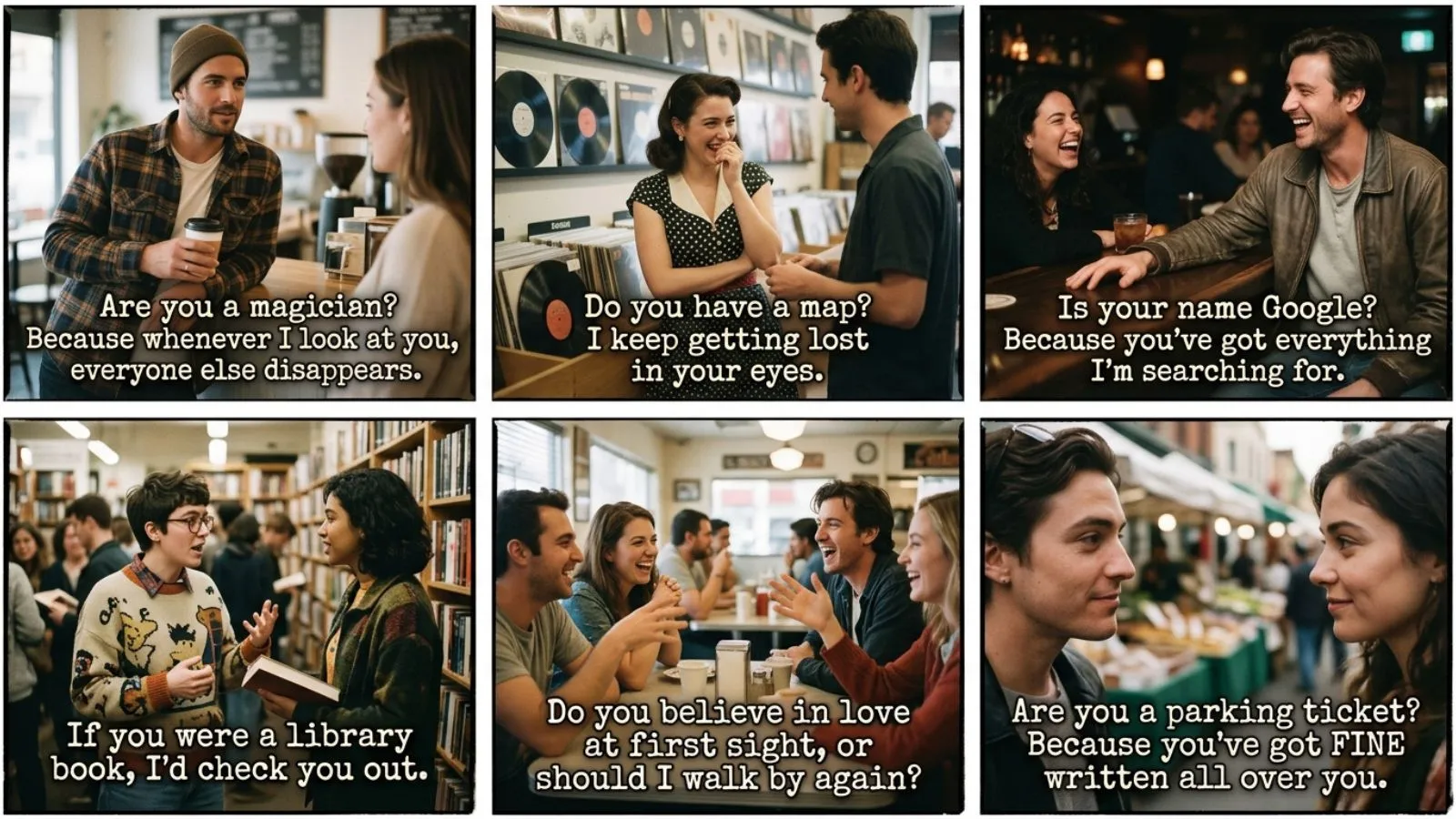 Cheesiest Pickup Lines