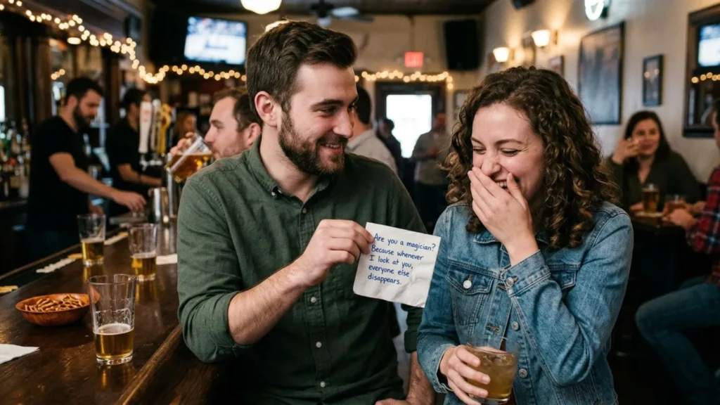 Cheesy Pickup Lines That Are So Bad They're Good