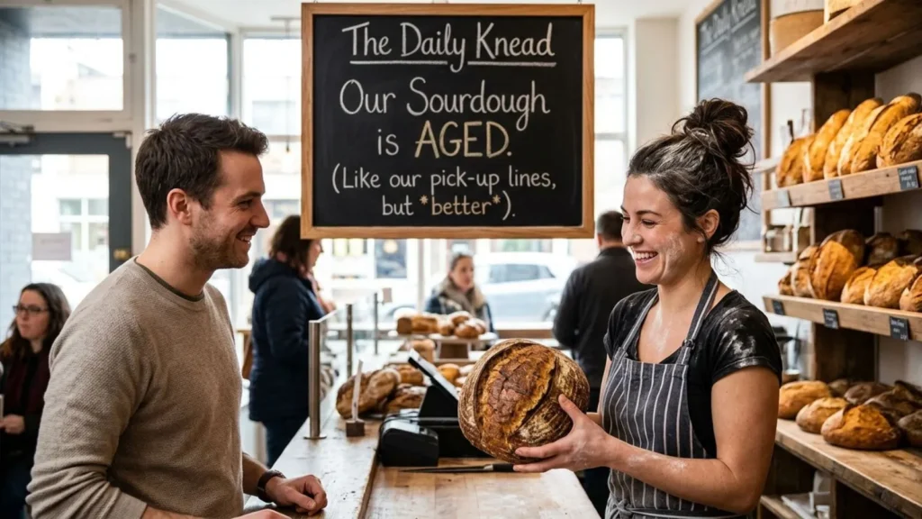 Clever and Unique Bread Bakery Pick Up Lines