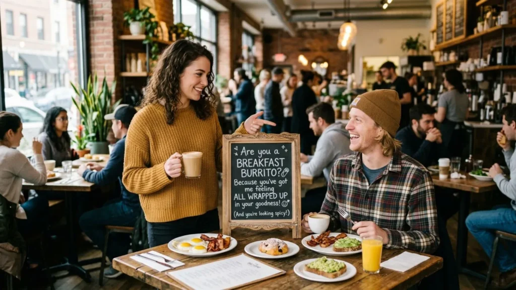 Clever & Unique Breakfast Pick Up Lines