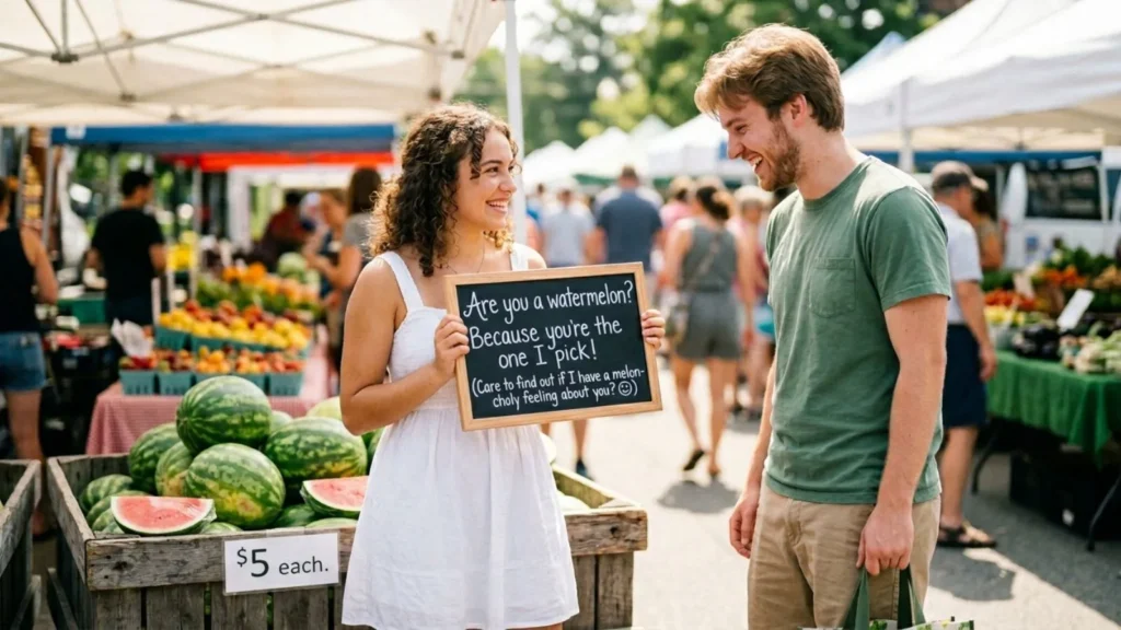 Clever and Unique Watermelon Pick Up Lines