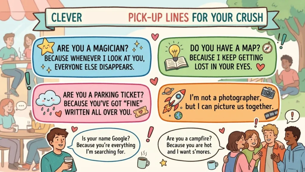 Clever Crush Pick Up Lines