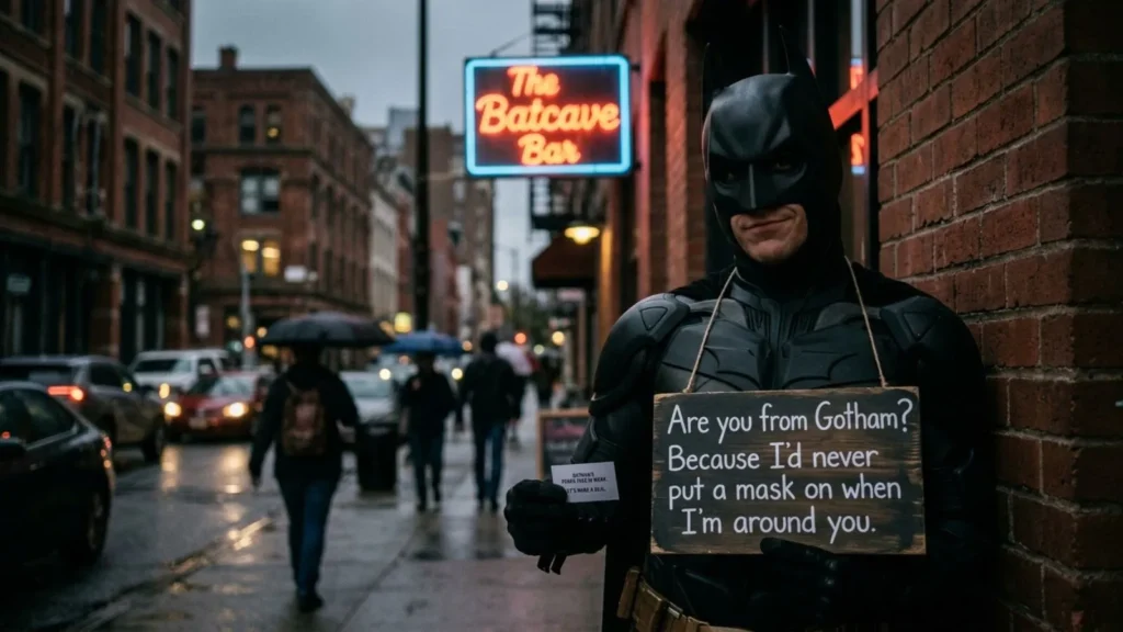 Clever Unique Batman Pick Up Lines