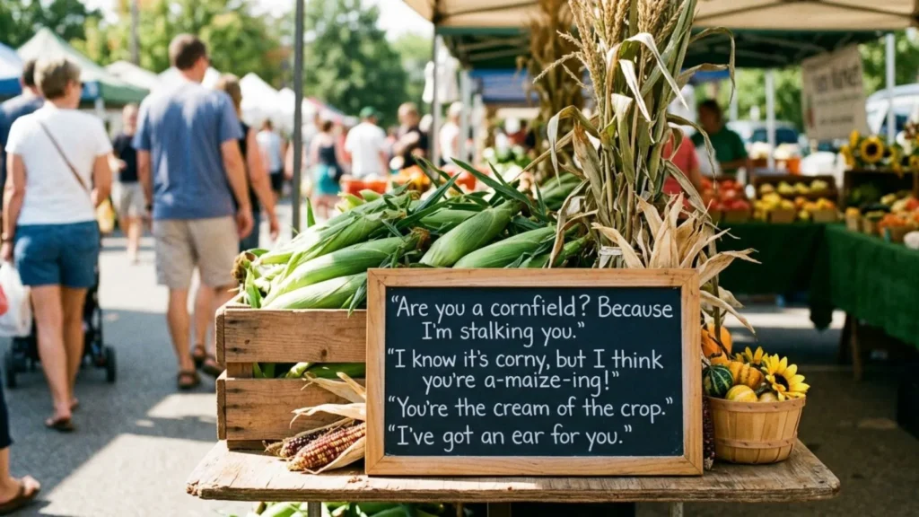 Cute Corn Pick Up Lines