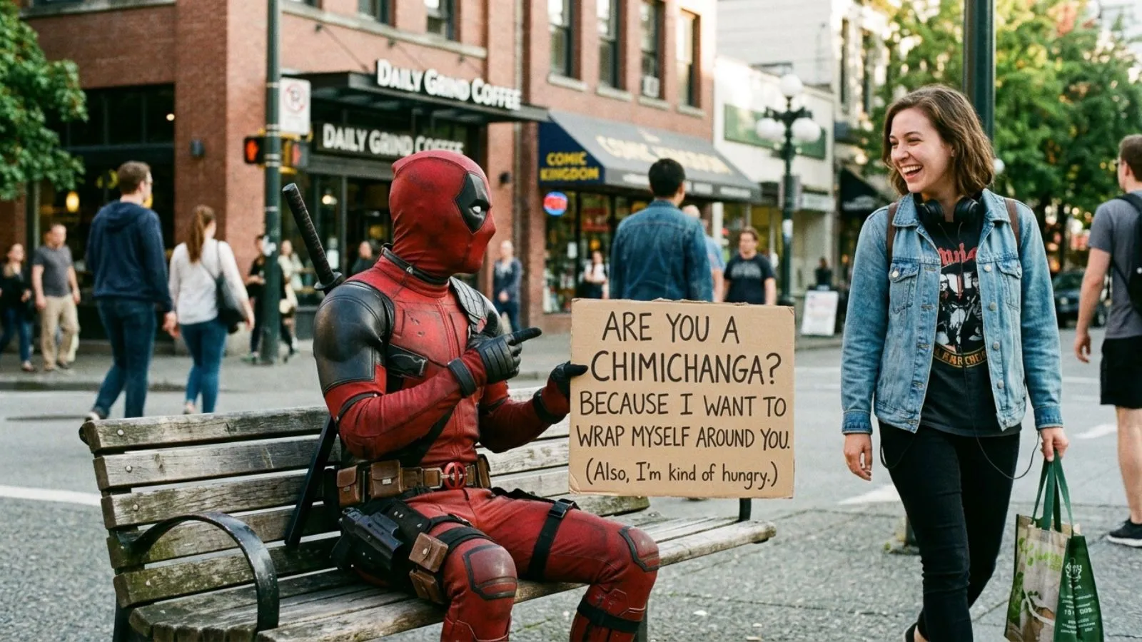 Deadpool Pick Up Lines