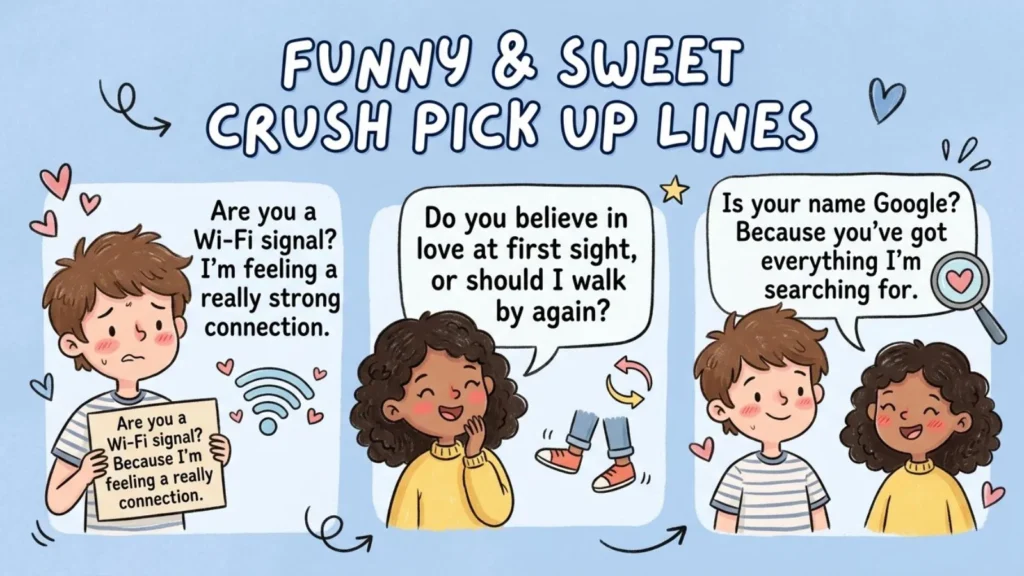 Funny Crush Pick Up Lines