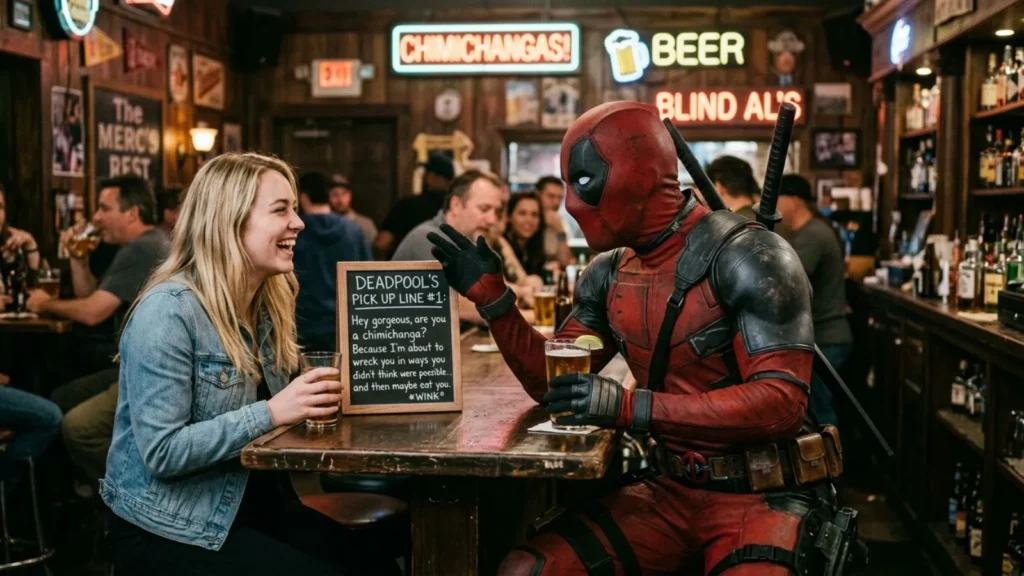 Funny Deadpool Pick Up Lines