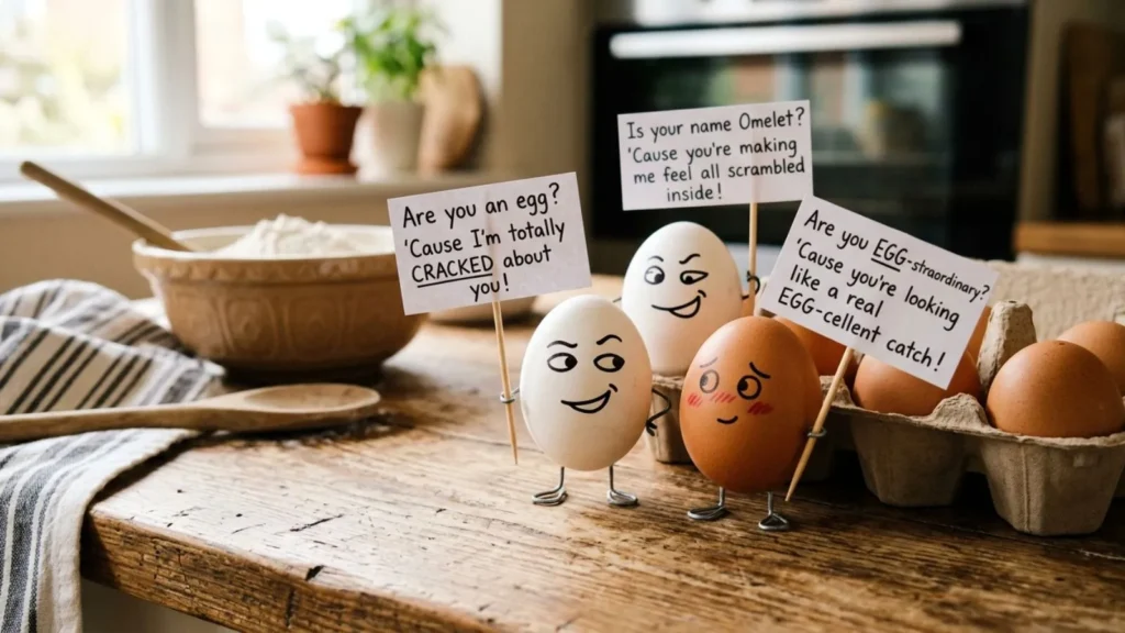 Funny Egg Pick Up Lines