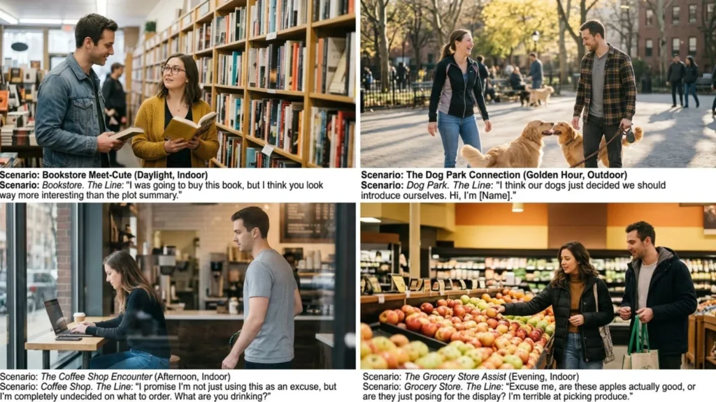 Pickup Lines for Specific Scenarios
