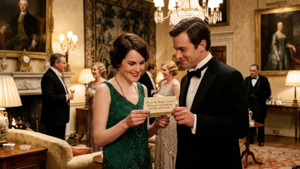 Playful Downton Abbey Pick Up Lines