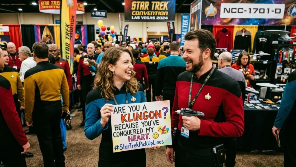 Playful Star Trek Pick Up Lines